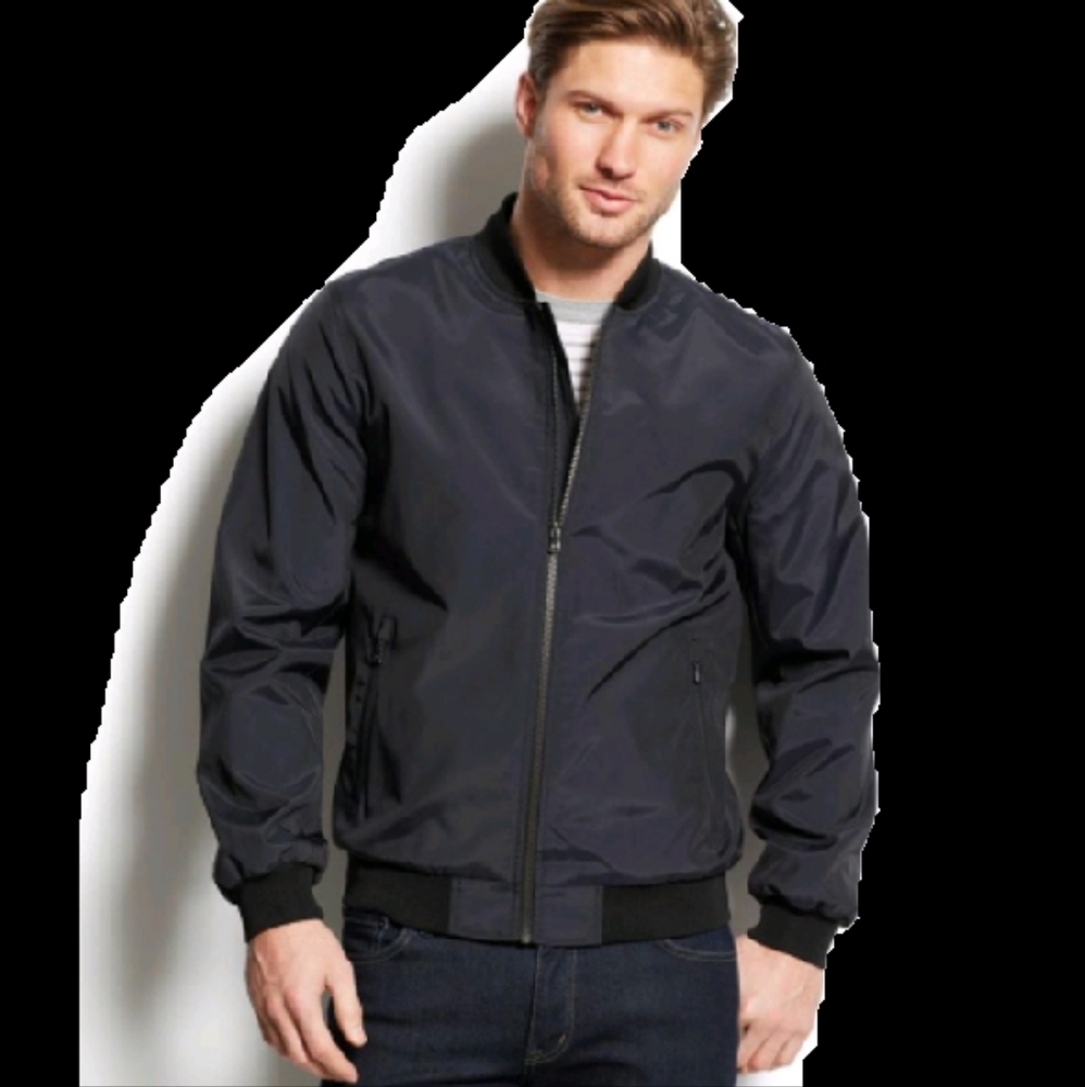 Michael Kors Men's Navy Bomber Jacket